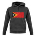 East Timor Grunge Style Flag unisex hoodie