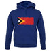 East Timor Grunge Style Flag unisex hoodie