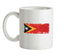 East Timor Grunge Style Flag Ceramic Mug