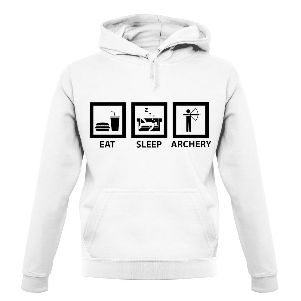 Eat Sleep Archery unisex hoodie