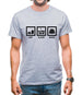 Eat Sleep Bake Mens T-Shirt