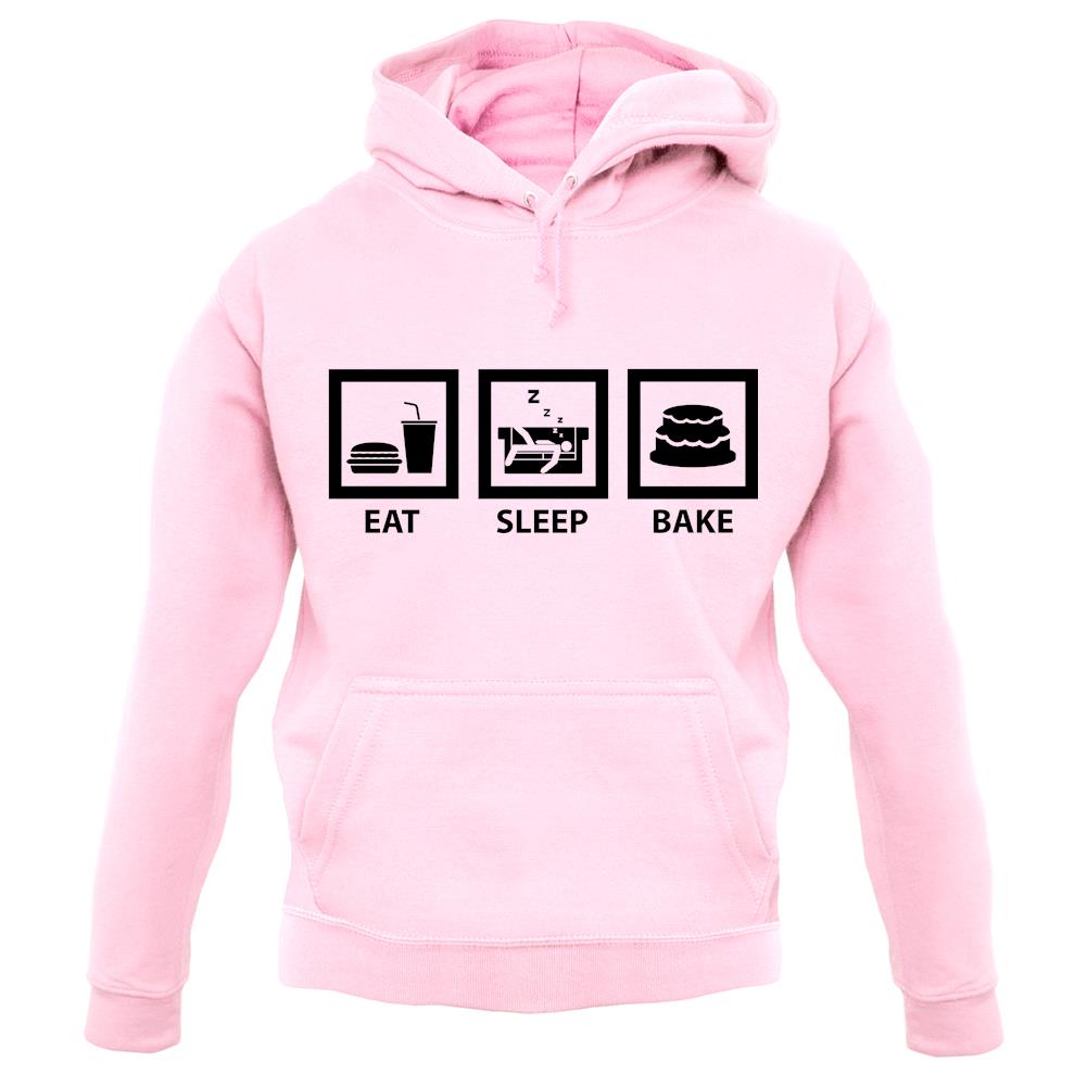 Eat Sleep Bake unisex hoodie