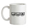 Eat Sleep Bake Ceramic Mug