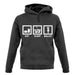 Eat Sleep Ballet Dancer unisex hoodie