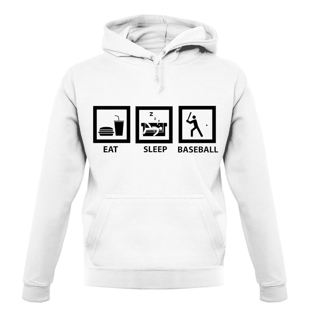 Eat Sleep Baseball unisex hoodie