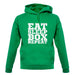 Eat Sleep Box REPEAT unisex hoodie