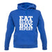 Eat Sleep Box REPEAT unisex hoodie