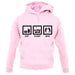 Eat Sleep Boxing unisex hoodie