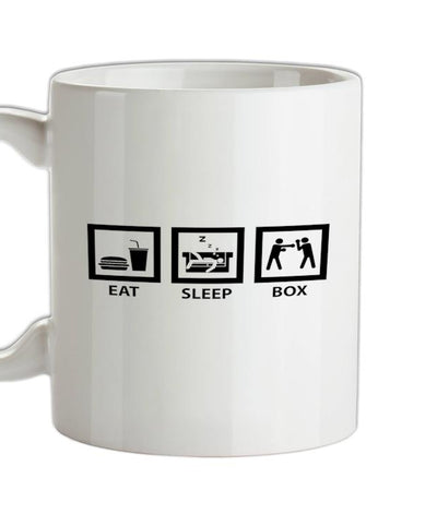 Eat Sleep Boxing Ceramic Mug