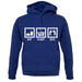 Eat Sleep Boxing unisex hoodie