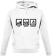 Dressdown Eat Sleep Cricket Unisex Hoodie