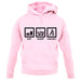 Dressdown Eat Sleep Cricket Unisex Hoodie