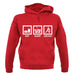 Dressdown Eat Sleep Cricket Unisex Hoodie