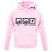 Eat Sleep Cyclocross unisex hoodie