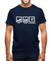 Eat Sleep Cyclocross Mens T-Shirt