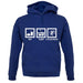 Eat Sleep Cyclocross unisex hoodie