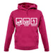 Eat Sleep Dance unisex hoodie