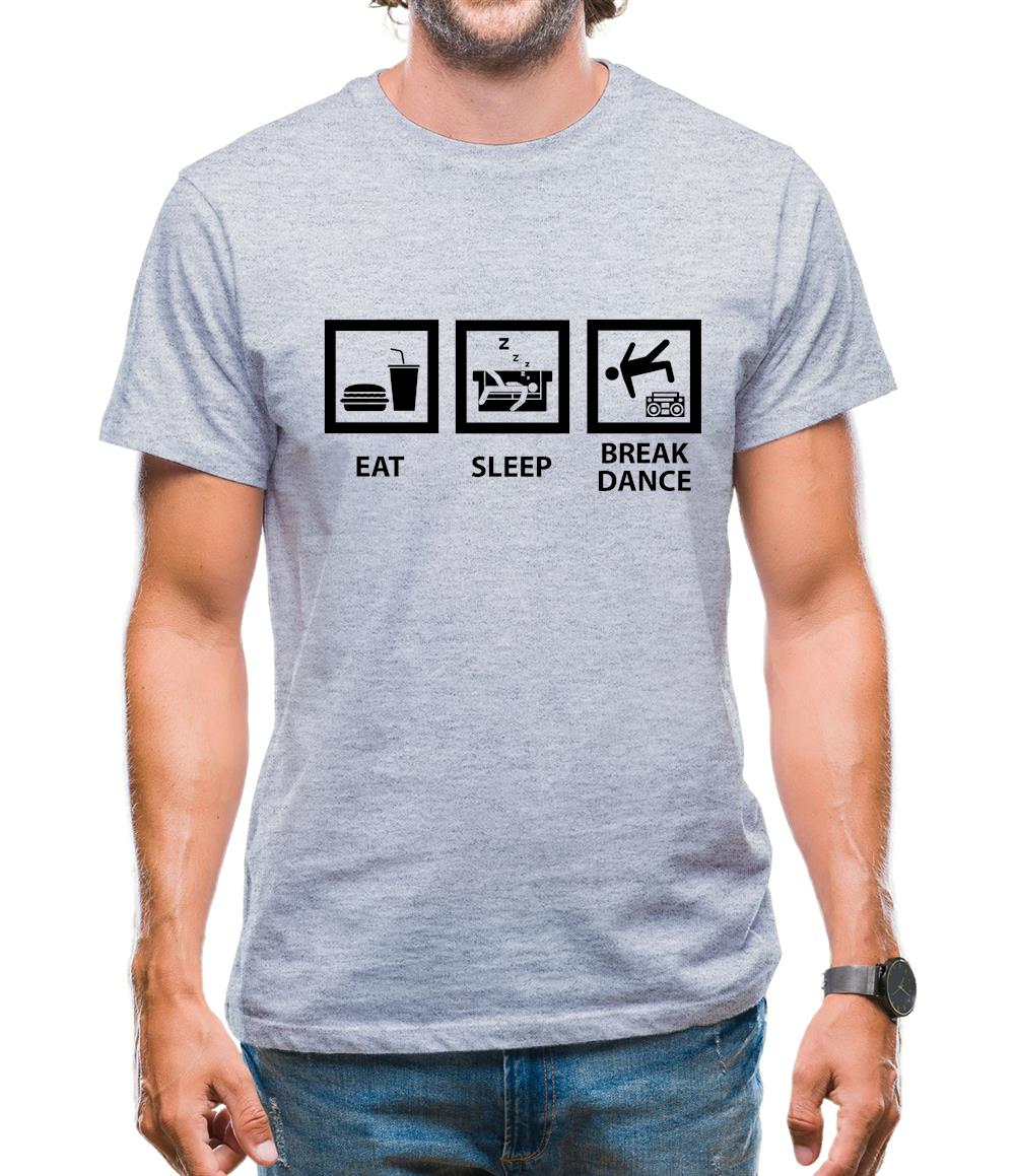 Eat Sleep Breakdance Mens T-Shirt