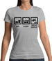 Eat Sleep Breakdance Womens T-Shirt