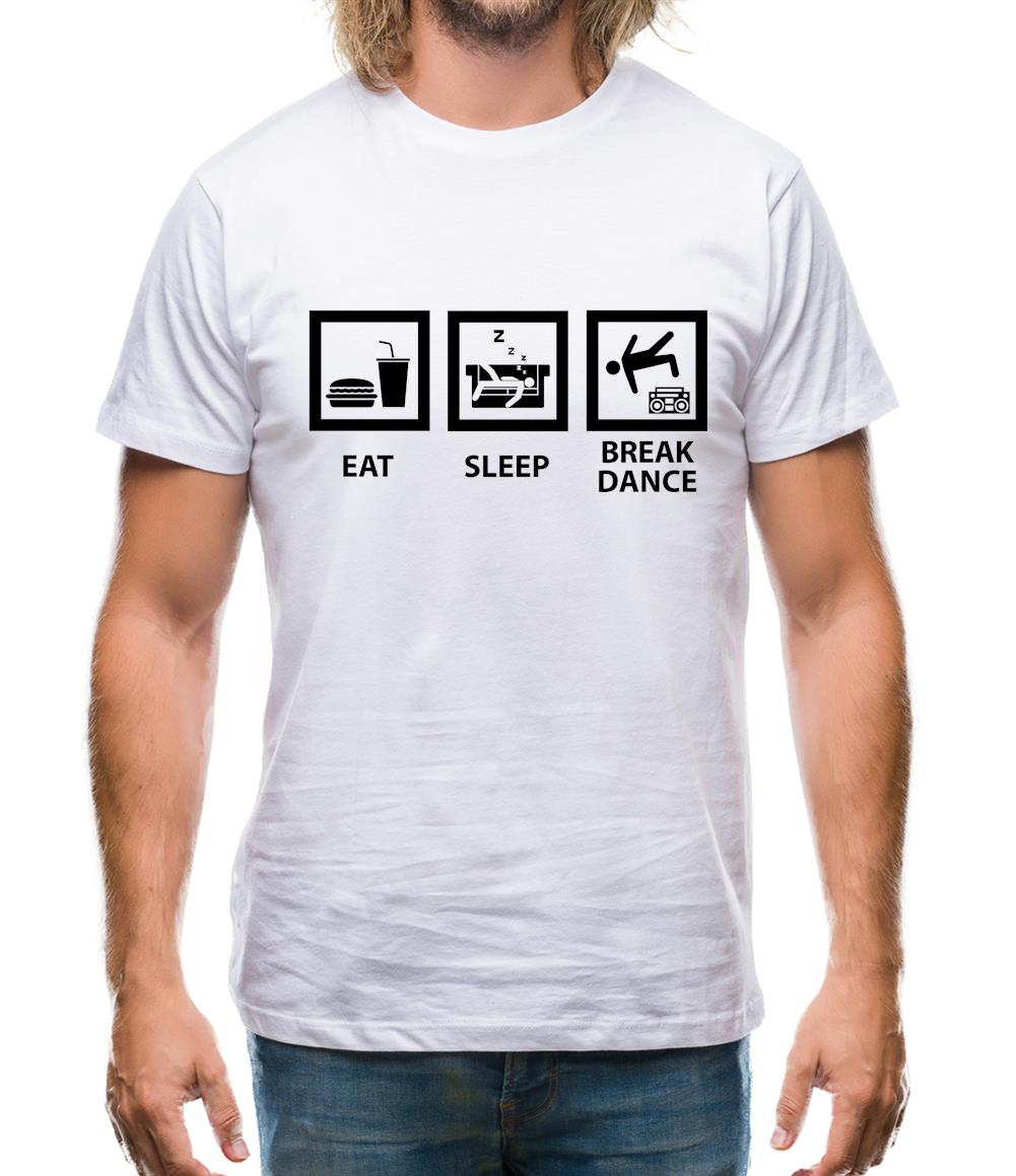 Eat Sleep Breakdance Mens T-Shirt
