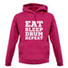 Eat Sleep Drum Repeat unisex hoodie