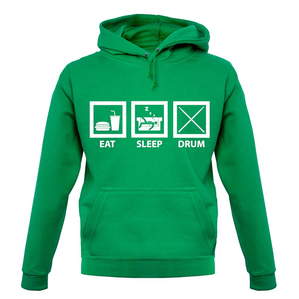 Eat Sleep Drum (Drummer) unisex hoodie
