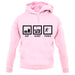 Eat Sleep Fence unisex hoodie