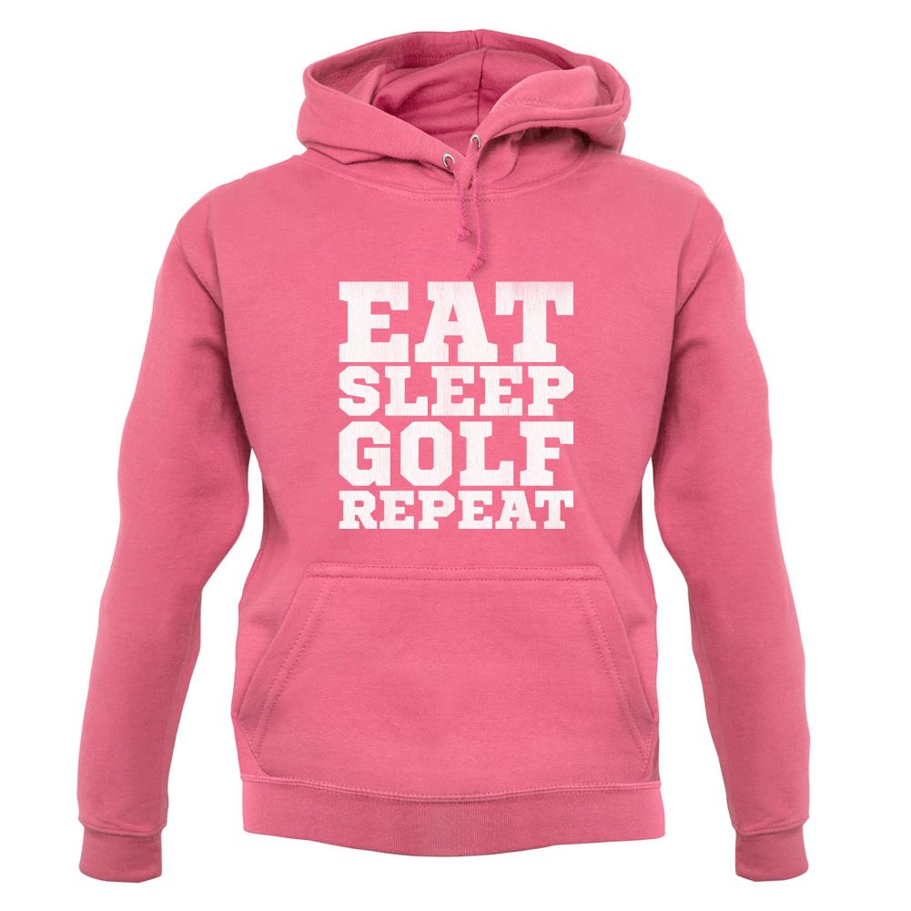 Eat Sleep Golf Repeat unisex hoodie