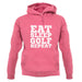 Eat Sleep Golf Repeat unisex hoodie