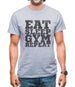 Eat Sleep Gym REPEAT Mens T-Shirt