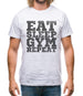 Eat Sleep Gym REPEAT Mens T-Shirt