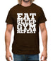 Eat Sleep Gym REPEAT Mens T-Shirt