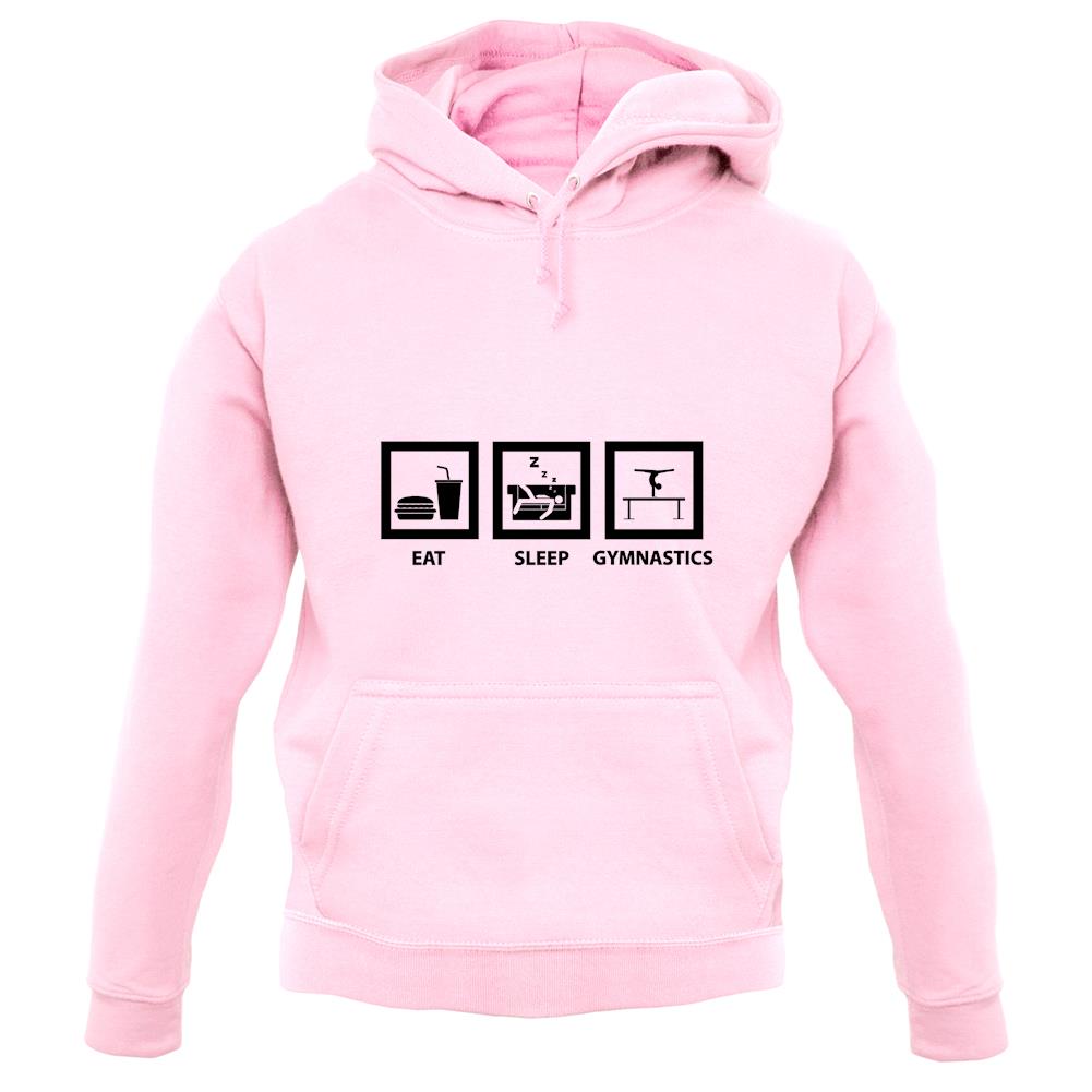 Eat Sleep Gymnastics unisex hoodie