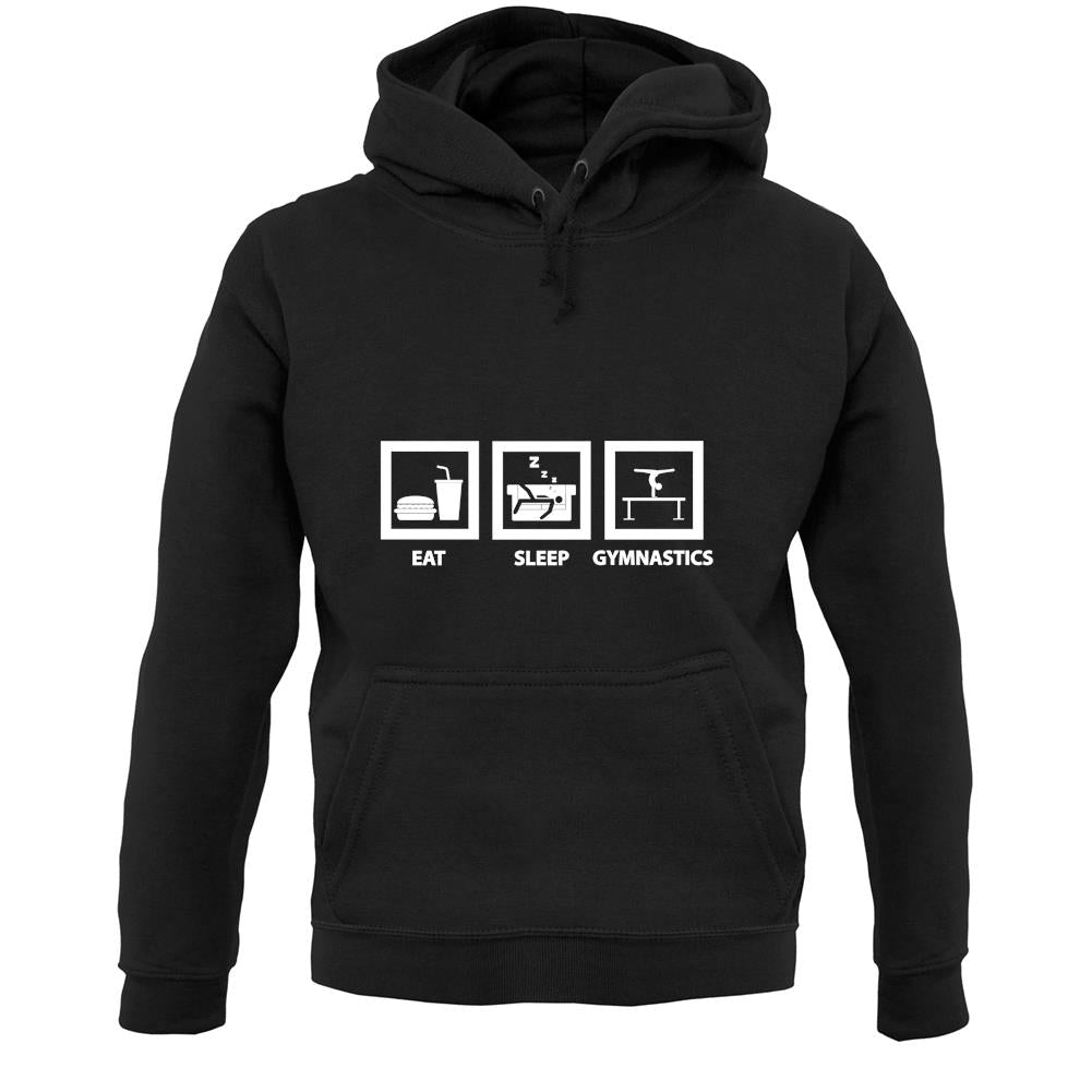 Eat Sleep Gymnastics Unisex Hoodie