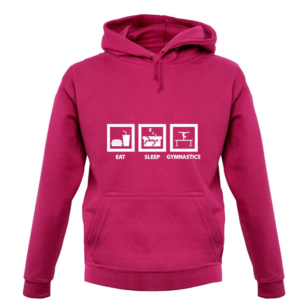 Eat Sleep Gymnastics unisex hoodie