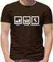 Dressdown Eat Sleep Handball Mens T-Shirt