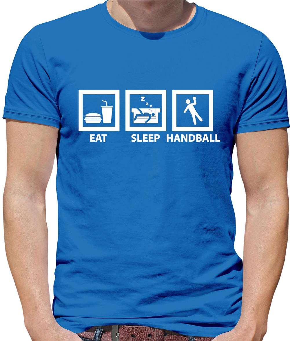 Dressdown Eat Sleep Handball Mens T-Shirt