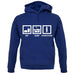 Eat Sleep Handstand unisex hoodie