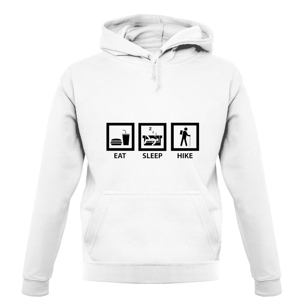 Eat Sleep Hike unisex hoodie