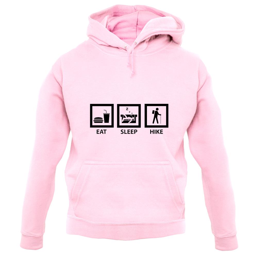 Eat Sleep Hike unisex hoodie