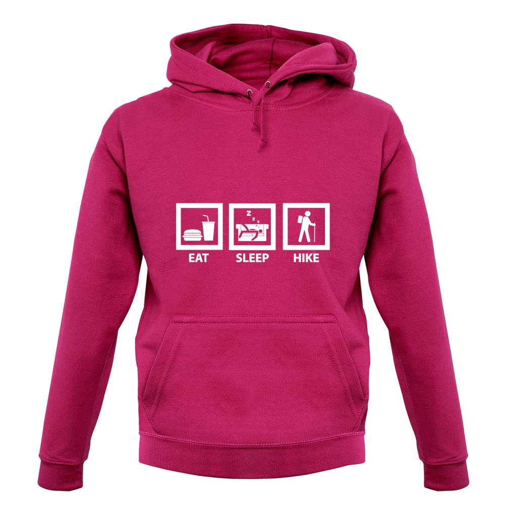 Eat Sleep Hike unisex hoodie