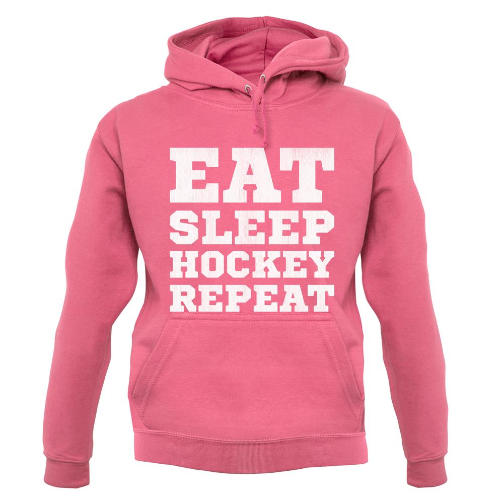 Eat Sleep Hockey Repeat unisex hoodie