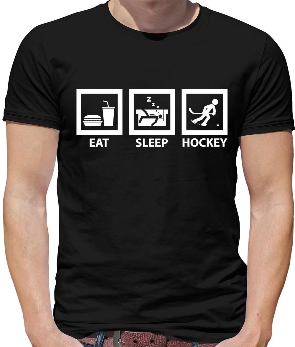 Eat Sleep Hockey Mens T-Shirt