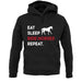 Eat Sleep Horse Unisex Hoodie