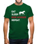 Eat Sleep Horse Mens T-Shirt