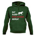 Eat Sleep Horse Unisex Hoodie