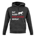 Eat Sleep Horse Unisex Hoodie