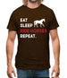 Eat Sleep Horse Mens T-Shirt