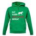 Eat Sleep Horse Unisex Hoodie