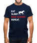 Eat Sleep Horse Mens T-Shirt